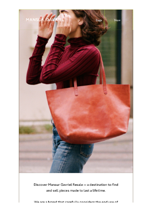 Mansur Gavriel - Discover Resale and Our Brand Archive