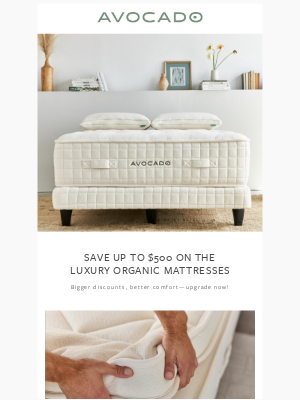 Avocado Green Mattress - Luxury is on sale!