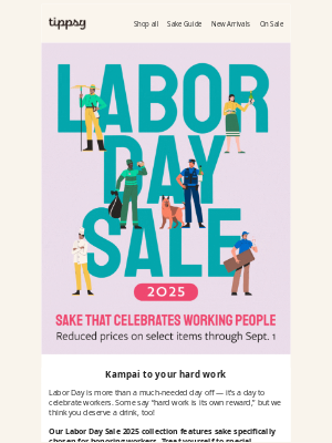 Winc - Our Labor Day sale celebrates workers 💪