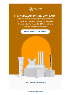 Snow - PRIME DAY IS HERE!