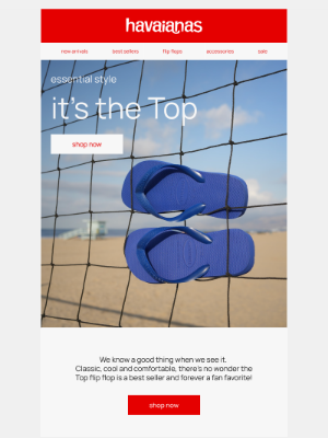 Havaianas - our forever best seller: the Top