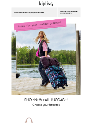 Kipling USA - Your perfect travel companion 🧳