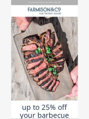 Farmison & Co - Up to 25% Off Your Barbecue Essentials