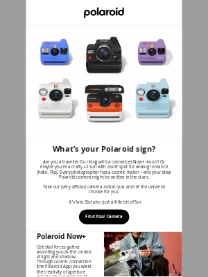 Polaroid - Your Polaroid star sign revealed ✨