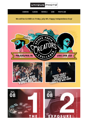 Unique Photo - Creators Challenge Event Recap • Bushkill Falls • Expo 2025 CC Winners