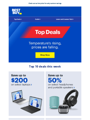 Best Buy Canada - ✨ Unlock savings: explore our top 10 deals now.