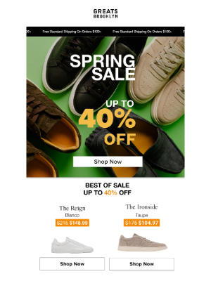 Greats - Best of Spring Sale