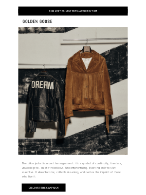 Golden Goose - The Biker Jacket, The Evolving Icon