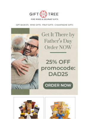 GiftTree - Don’t Wait—Our Delivery Clock is Ticking + Save 25%!