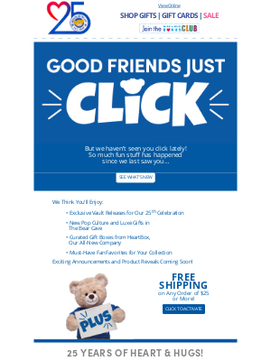 Build-A-Bear Workshop - Friendship Check! Click to Confirm We’re Still Friends