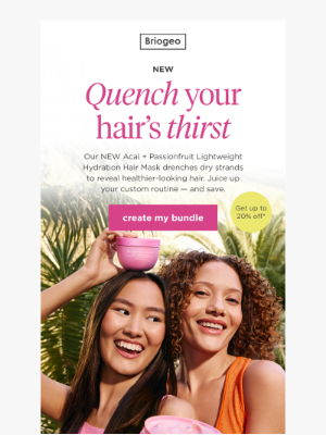 Briogeo Hair Care - Sweeten your wash day with our NEW mask✨
