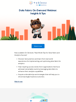 Tableau Software - Discover Real-World Tips for Data Fabric and Analytics Success