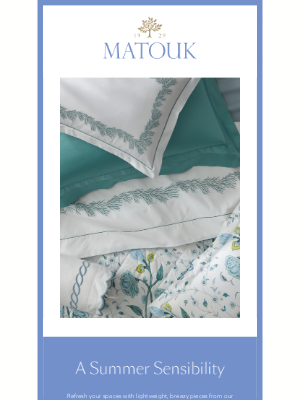 matouk.linens - Beach House Bliss