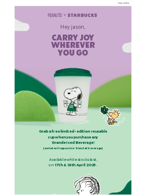 Starbucks UK - A little gift to spread love 💚