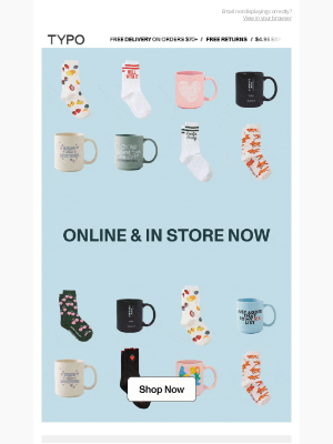 Cotton On & Co. (Australia) - $5 SOCKS & MUGS! ☕🧦