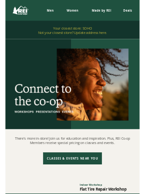 REI - So Much Happening—Right Near You!