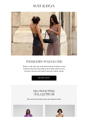 Rat & Boa (Australia) - Your New Weekend Wardrobe