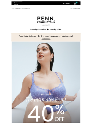 Penningtons - Starts Today: 40% OFF Fashion Bras