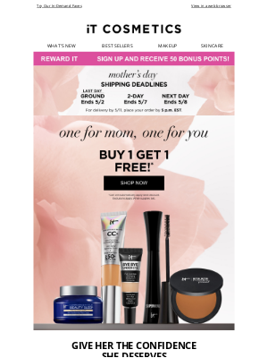 IT Cosmetics - Buy 1 Get 1 Free