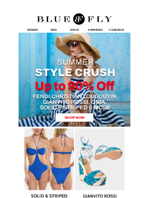 Bluefly - Hot Looks, Hotter Deals 🔥 Up to 90% Off!