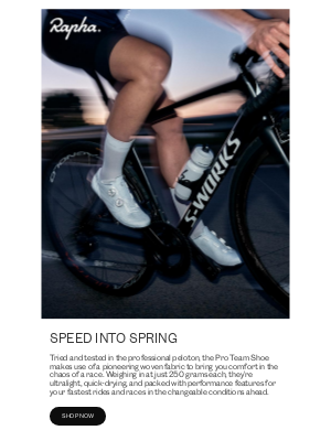 Rapha - Speed into spring