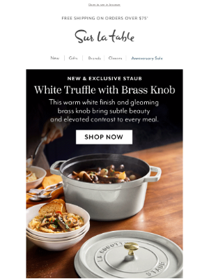 Sur La Table - The Secret Ingredient? Staub Cookware.