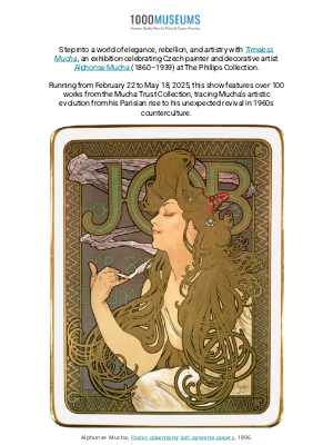 1000Museums - What do Art Nouveau, Alphonse Mucha, and hippies have in common? Art!