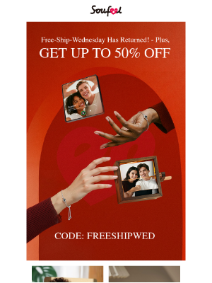 Soufeel Jewelry (Australia) - 🔥Free-Ship-Wednesday Has Returned! get up to 50% OFF