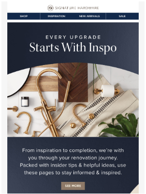 Signature Hardware - Endless home ideas inside 👀