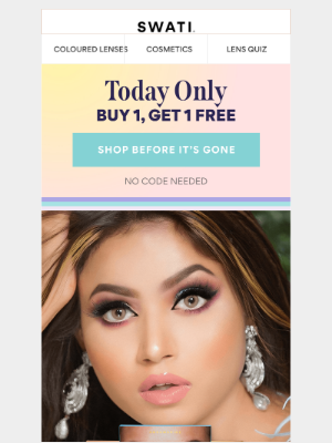 SWATI Cosmetics - Bogo Ends Tonight — Don’t Miss The Glow