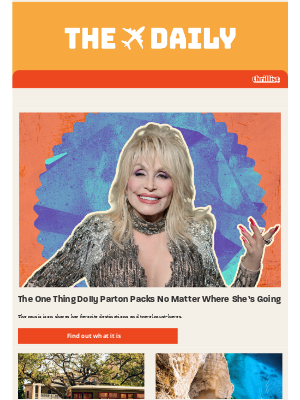 Thrillist - Everything Dolly Parton Packs for a Trip