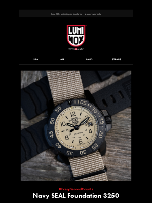 Luminox - The Newest Edition: Navy SEAL Foundation 3250 Set