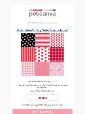 Pet Canva - Hey, Valentine's EARLY ACCESS starts NOW! ❤️