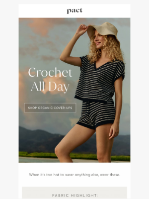 PACT Apparel - Organic Cotton + Linen = Crochet Bliss