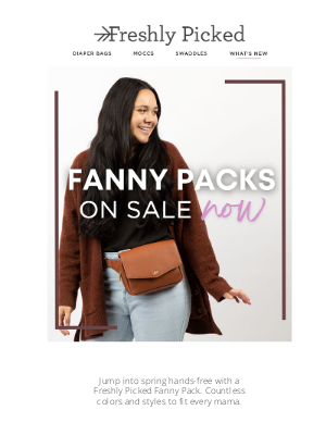 Freshly Picked - Stash Your Stuff in Style! 20% Off Fanny Packs 💅