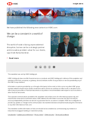 HSBC - HSBC.com insight alerts