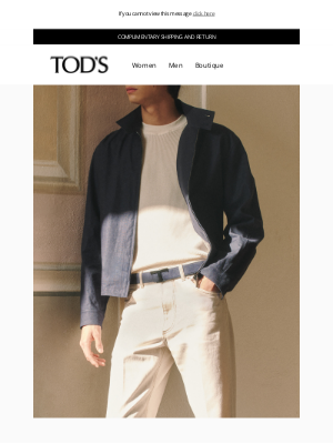 TOD'S - It's not too late - Father's Day Gifts