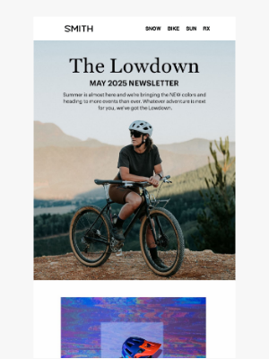 SMITH OPTICS - The May Lowdown is Here
