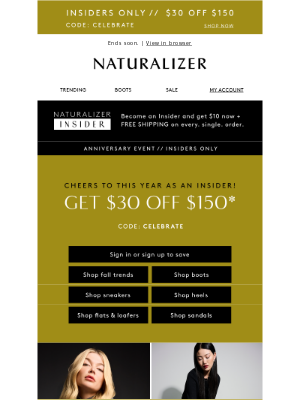 Sam Edelman - Insiders, get $30 off NEW fall stunners