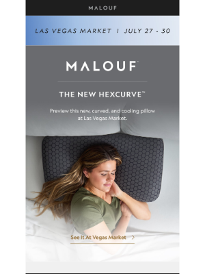 Malouf - A New Pillow That’s Ahead of the Curve