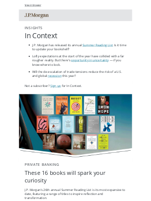 J.P. Morgan - Your Next Read