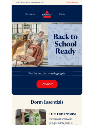 BISSELL - Start fresh this school year – literally!