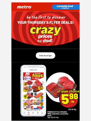 Metro (Canada) - elsie, Here’s a Sneak Peek at Your Thursday Flyer!
