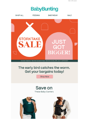 Baby Bunting (Australia) - Hot deals on prams, car seats and more 🔥