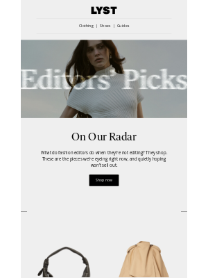 Lyst - From Our Wishlists, to Yours