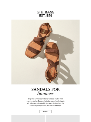 G.H. Bass & Co. - Sandals For Summer
