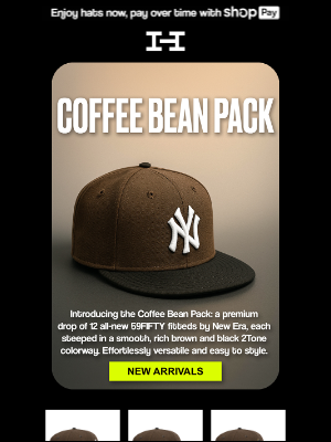 Hat Club - COFFEE BEAN PACK