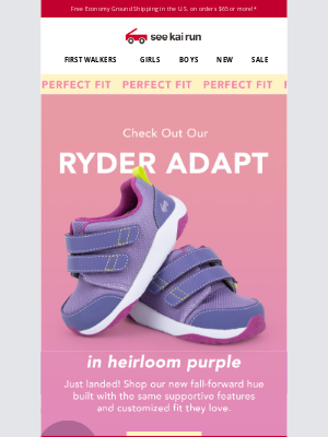 See Kai Run - Fresh Color, Same Adaptive Comfort