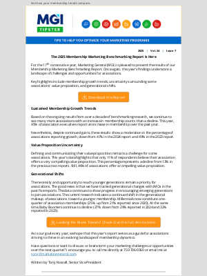 Marketing General Incorporated - Younger Members, New Strategies, More Growth