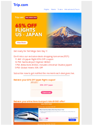 Trip Network - ✈️ Fly to Japan: 65% OFF Flights, 50% OFF Hotels!